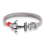 Bracelet Ancre Argent Homme 10