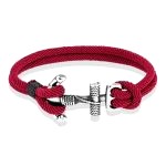 Bracelet Ancre Argent Homme 12