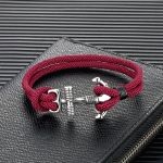 Bracelet Ancre Argent Homme 14