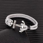 Bracelet Ancre Argent Homme 15