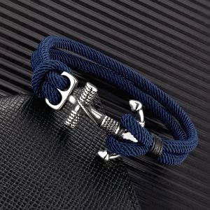 Bracelet Ancre Argent Homme 16