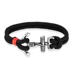 Bracelet Ancre Argent Homme 6
