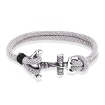 Bracelet Ancre Argent Homme 7