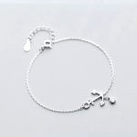 Bracelet Ancre Femme Argent 4