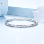 Bracelet Argent Diamant Femme 3