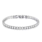 Bracelet Argent Diamant Homme