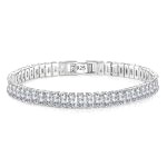 Bracelet Argent Diamant Homme 3