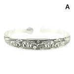 Bracelet Argent Ethnique Femme