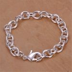 Bracelet Argent Femme Grosse Maille 2