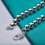 Bracelet Boule Argent Femme