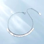 Bracelet Cheville Argent 6