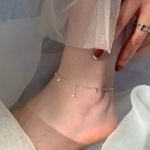 Bracelet Cheville Argent 7