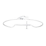 Bracelet Croix Argent Femme