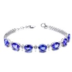 Bracelet Femme Argent Avec Pierre 4