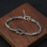 Bracelet Homme Argent Massif Viking