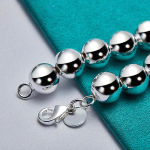 Bracelet Homme Boule Argent