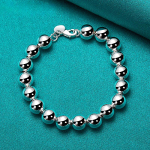 Bracelet Homme Boule Argent 3