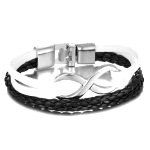 Bracelet Homme Infini Argent 5