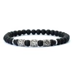 Bracelet Homme Pierre Et Argent
