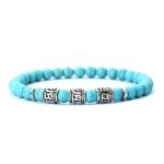 Bracelet Homme Pierre Et Argent 5