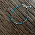 Bracelet Homme Turquoise Argent