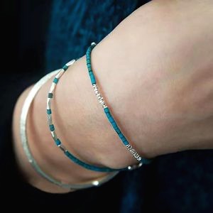 Bracelet Homme Turquoise Argent 2