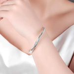 Bracelet Multirang Argent Femme