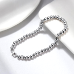 Bracelet Perle Argent Homme