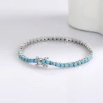 Bracelet Turquoise Veritable Et Argent 3