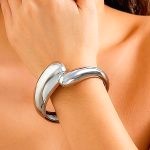 Gros Bracelet Argent Femme 4